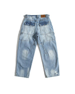 빈티지 작업용 청바지