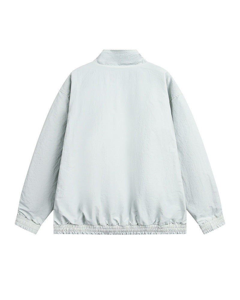 リバーシブルスタンドカラージャケット