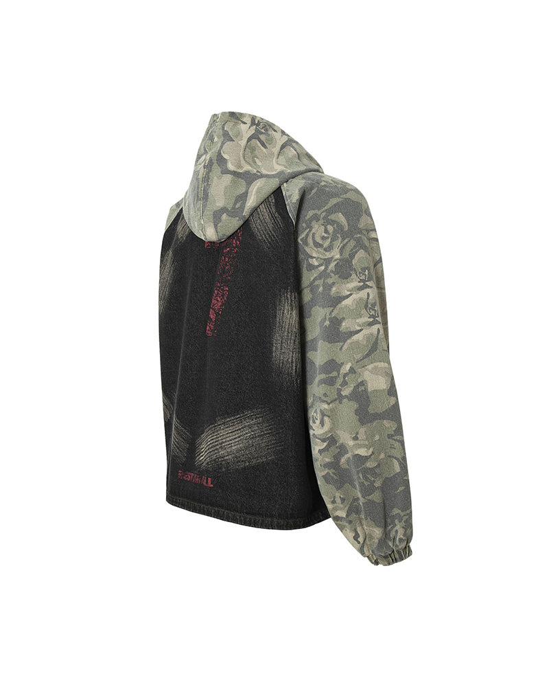 グラフィティ迷彩ジャケット