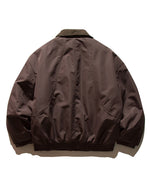 カラーブロックラペルワークジャケット