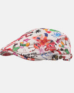 Cute graffiti beret