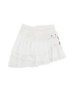 레트로 비대칭 스커트