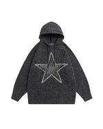 Star Jacquard Hoodie