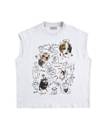 Retro Loose Vest