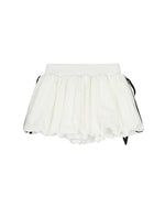 Contrast color design short skirt