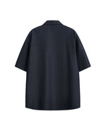 Color-block Patchwork Casual Shirt