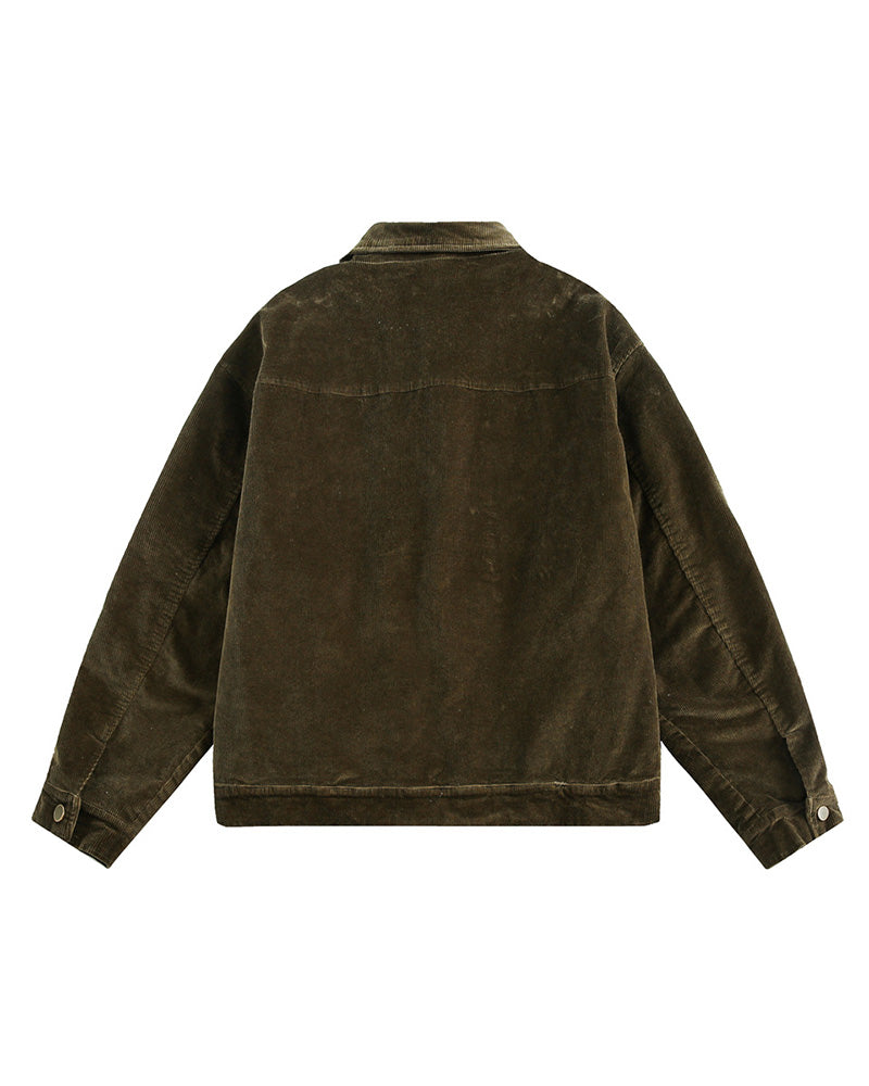 ダイヤモンドパッチワークジャケット