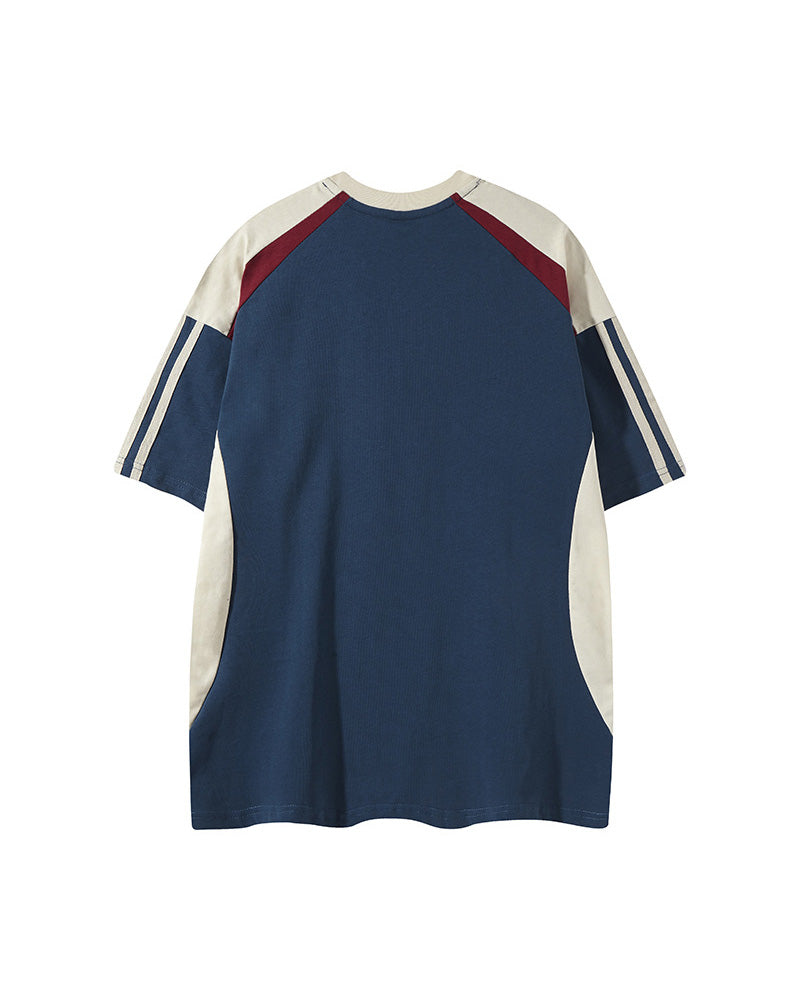 Loose and simple short sleeves