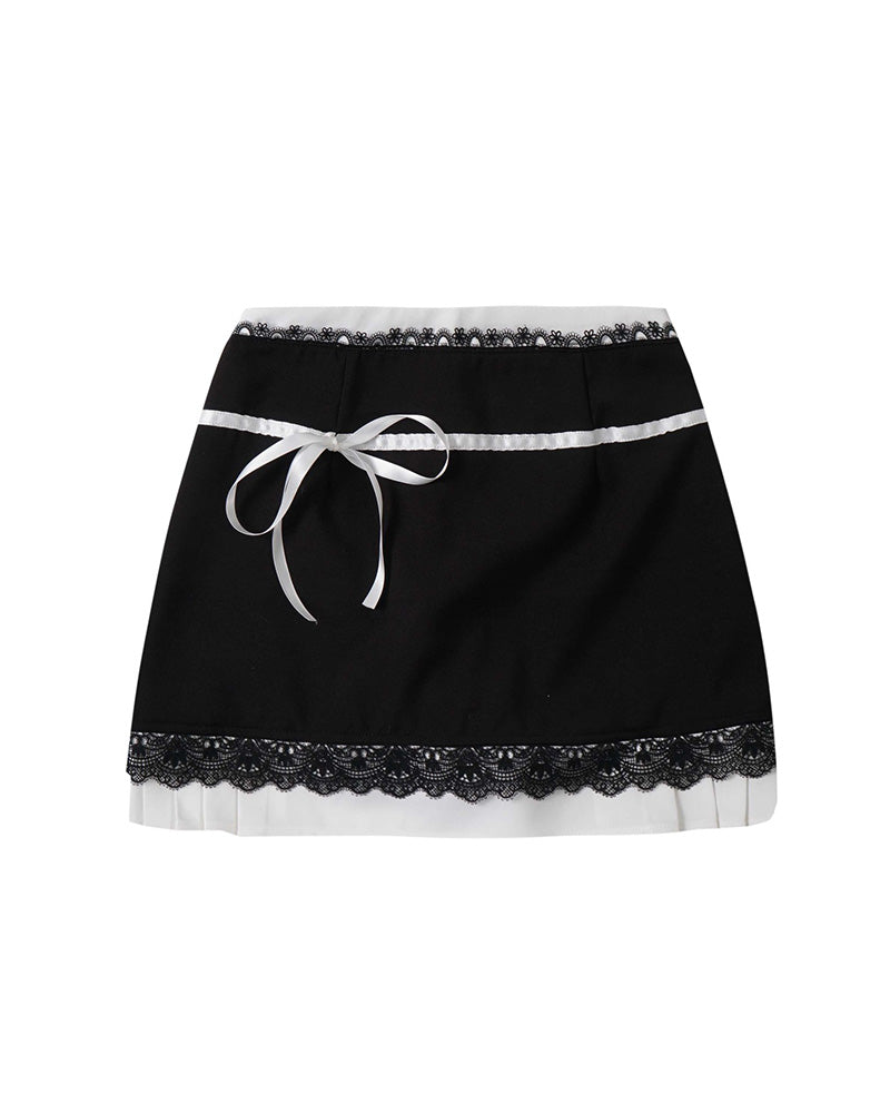 Simple girl all-match skirt