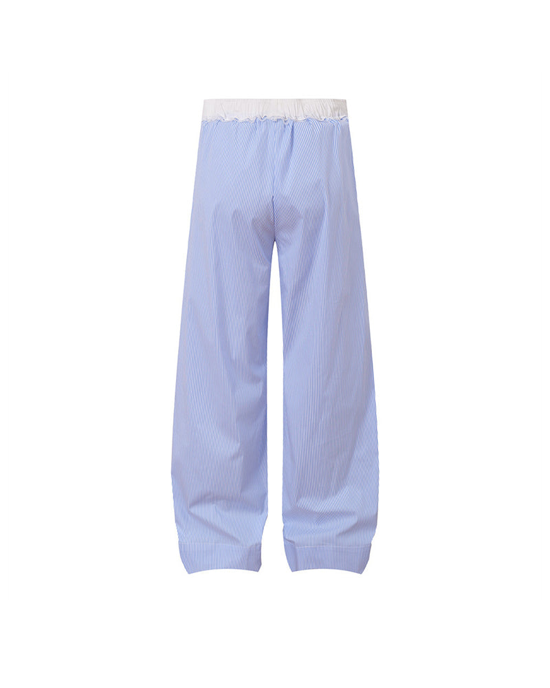 스트라이프 캐주얼 바지