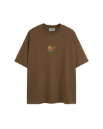 Outdoor printed short sleeves