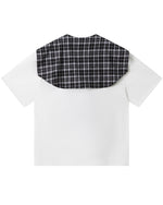 Simple loose design short sleeves