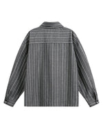 프레피 스트라이프 셔츠