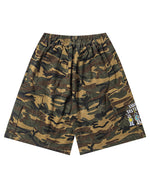 迷彩柄の漫画ショートパンツ