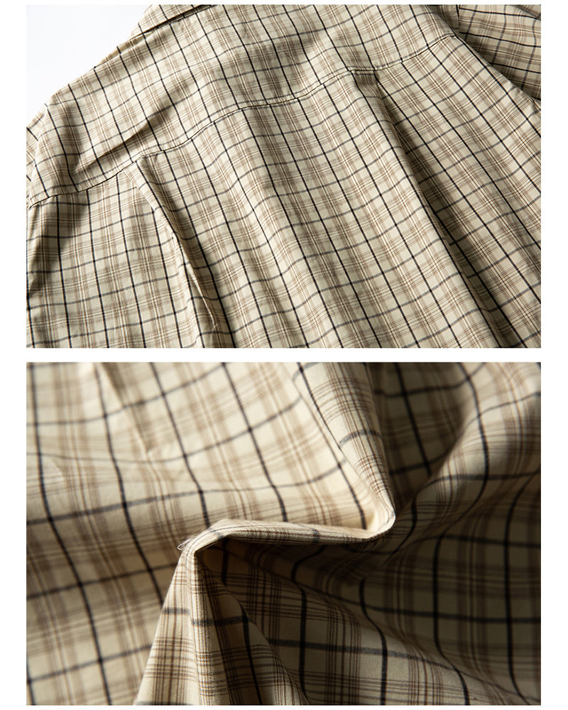 装飾のあるカジュアルな半袖シャツ