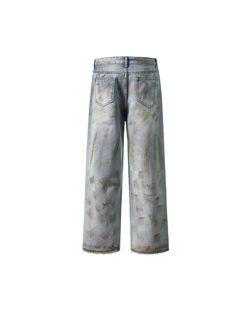 カジュアルストレートジーンズ