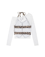 フェイクツーピース長袖