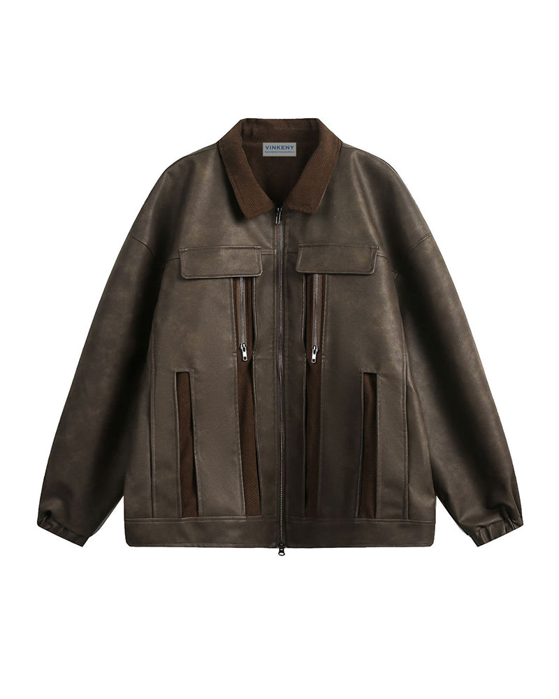 シンプルなゆったりコート