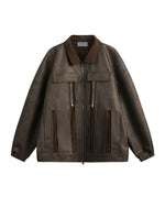 シンプルなゆったりコート