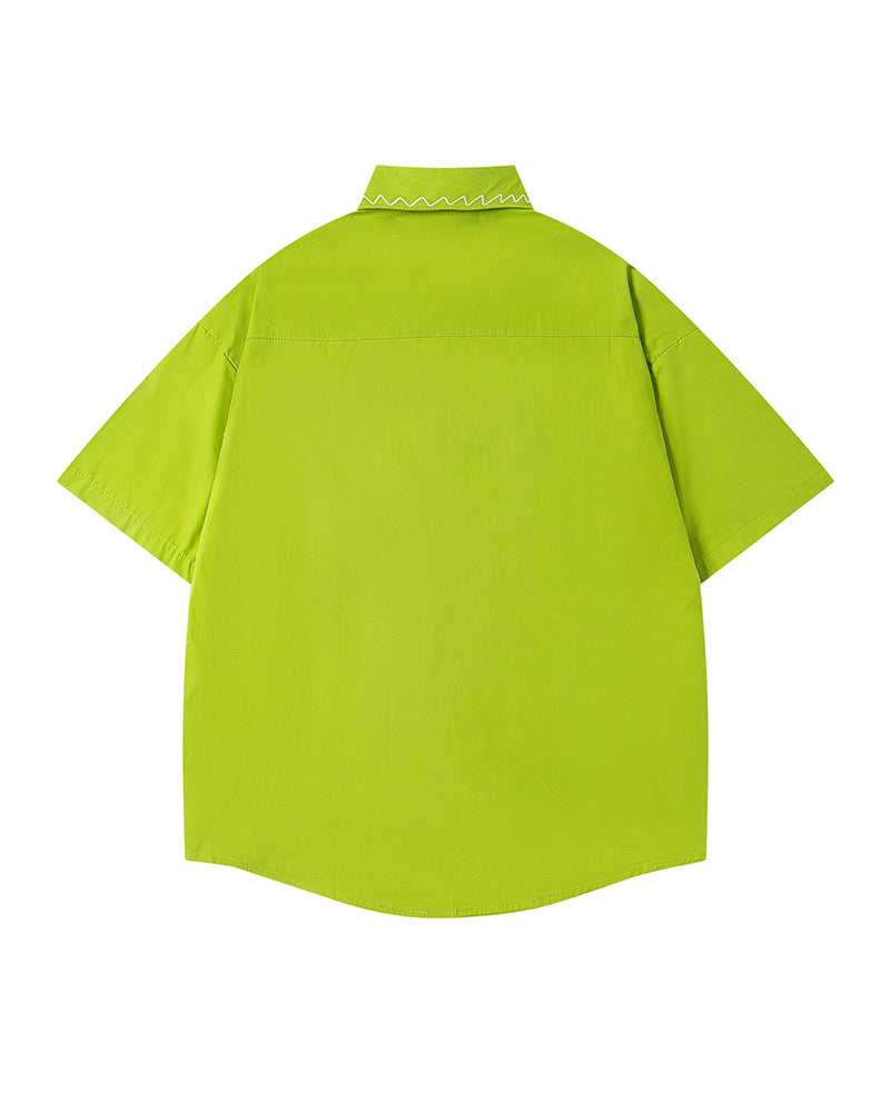 かわいい猫の半袖シャツ