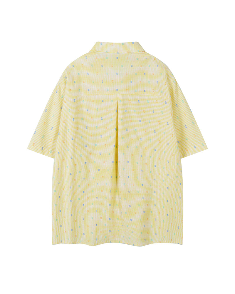 かわいいカラフルな半袖シャツ