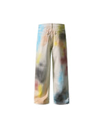 カラーインクジェットジーンズ