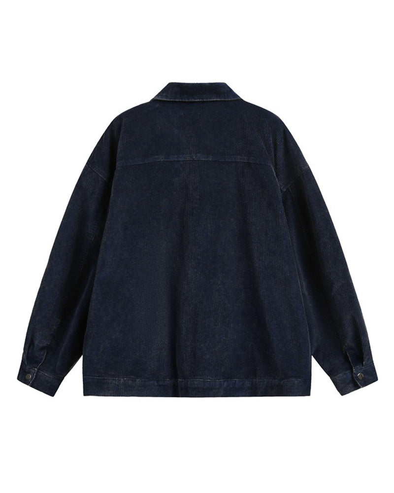 세탁된 작업용 재킷