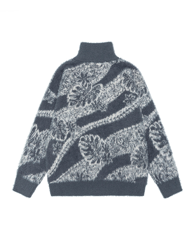 ヴィンテージ柄カーディガンジャケット