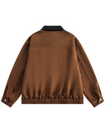 レトロなシンプルワークジャケット