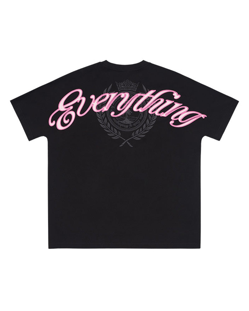 ゆったりとしたコットンの半袖