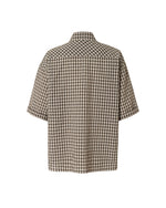 Casual Plaid Short-Sleeve Shirt