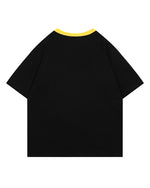 Simple pattern short sleeves