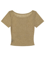 シンプルなスリムな半袖