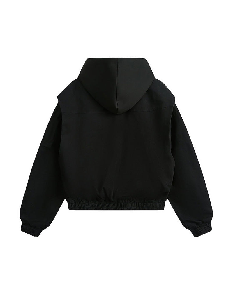 ヴィンテージフード付きジャケット