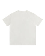 Building print lettering short sleeves