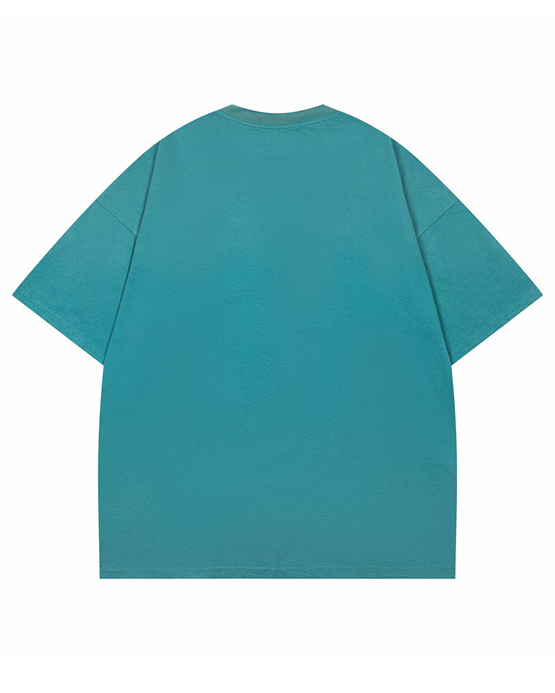 Cute cartoon short sleeves