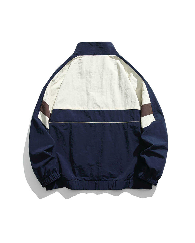 コントラストカラージャケット