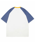 コントラストカラーの楽しい半袖