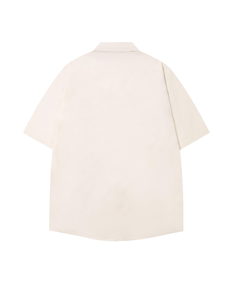 컬러풀 버섯 반팔 셔츠