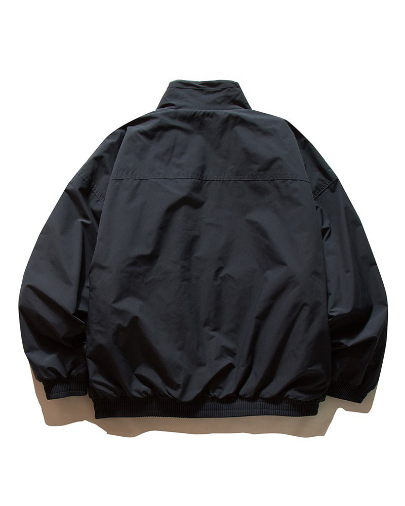 Retro stand collar thickened coat