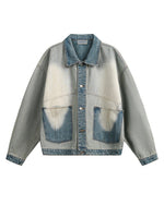 ヴィンテージウォッシュデニムジャケット