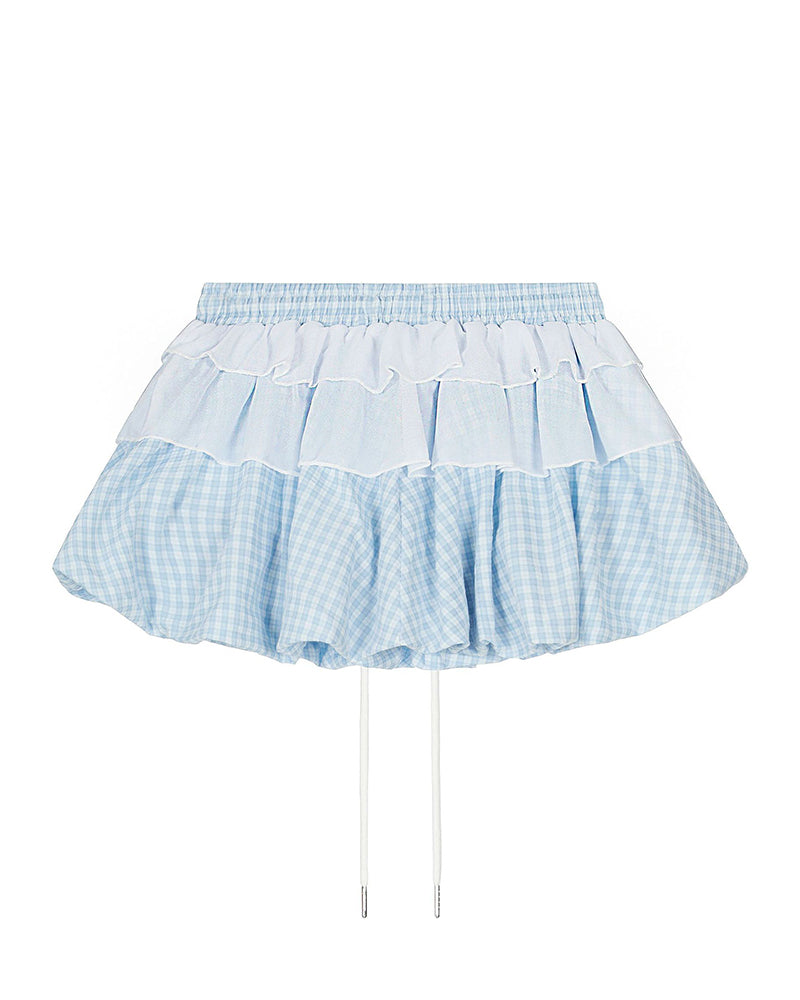 레트로 개성 스커트