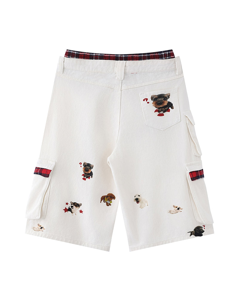 シンプルなカジュアルショートパンツ