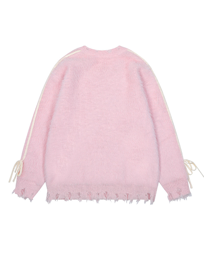 楽しい柄のセーター