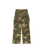 迷彩柄カジュアルカーゴパンツ