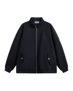 スタンドカラーカジュアルジャケット