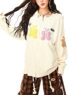 バタフライカーディガンセータージャケット