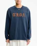 レトロウォッシュ加工の万能ロングスリーブ