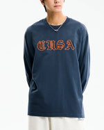 レトロウォッシュ加工の万能ロングスリーブ