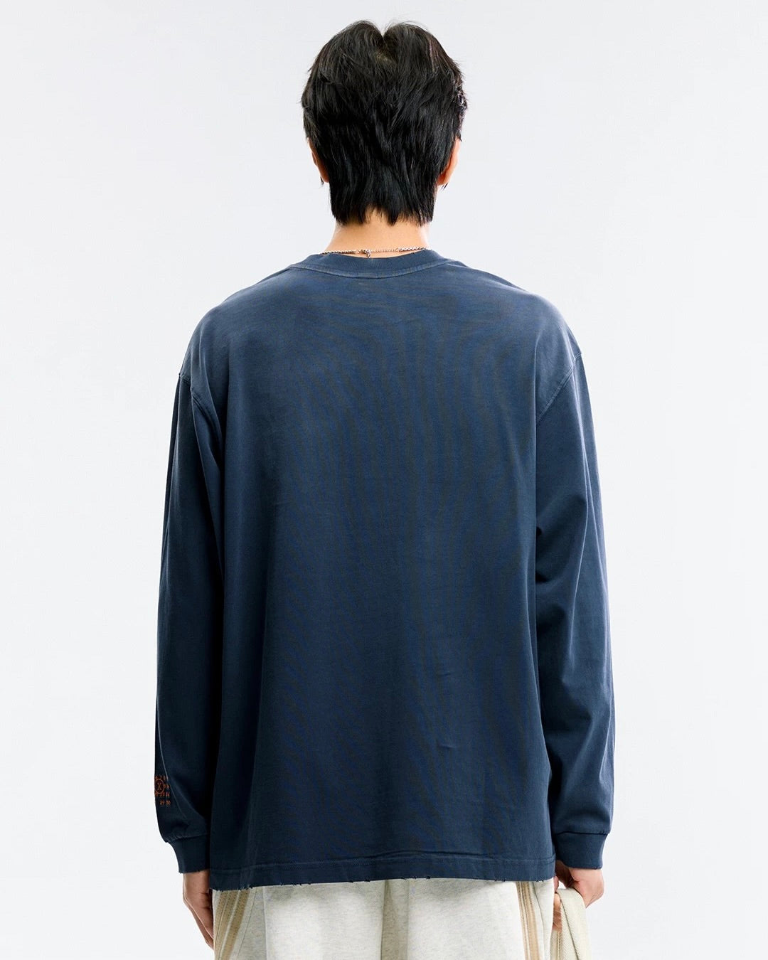 レトロウォッシュ加工の万能ロングスリーブ